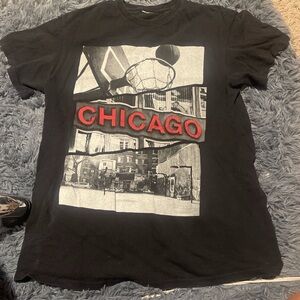 Nike Black Chicago Graphic Tee